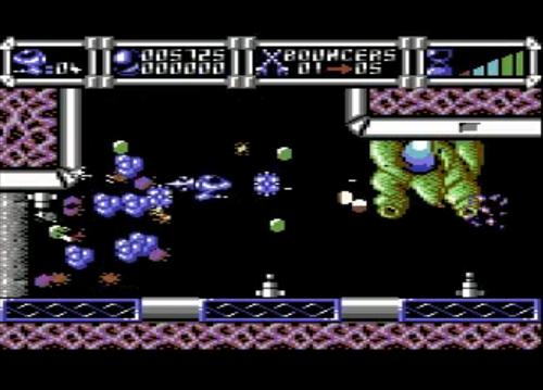  Cybernoid schermata per Commodore 64