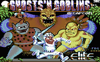  Ghosts 'n Goblins schermata per Commodore 64